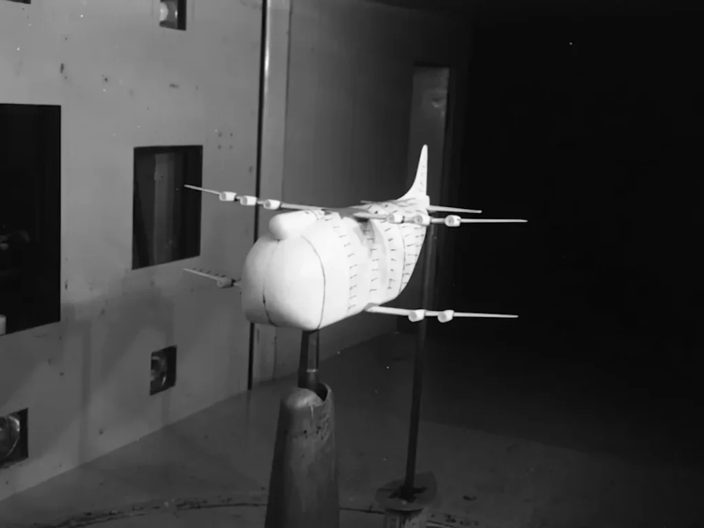 Dee Howard came up with a NASA plane so big it could swallow a Saturn rocket