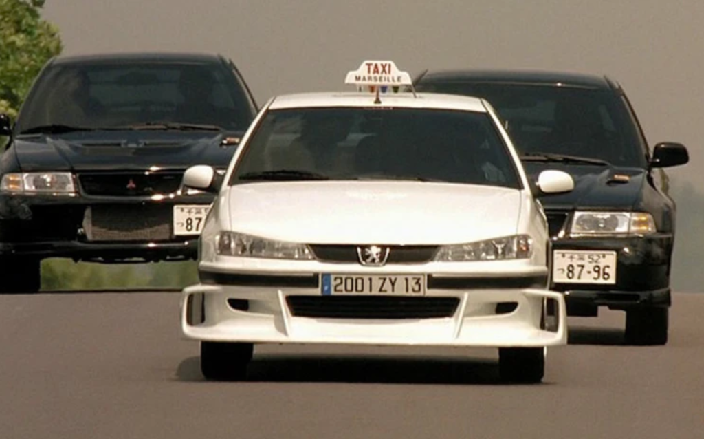 The Peugeot 406 from the movie Taxi.