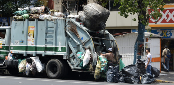 Fiat 500e turned into the world’s smallest garbage truck