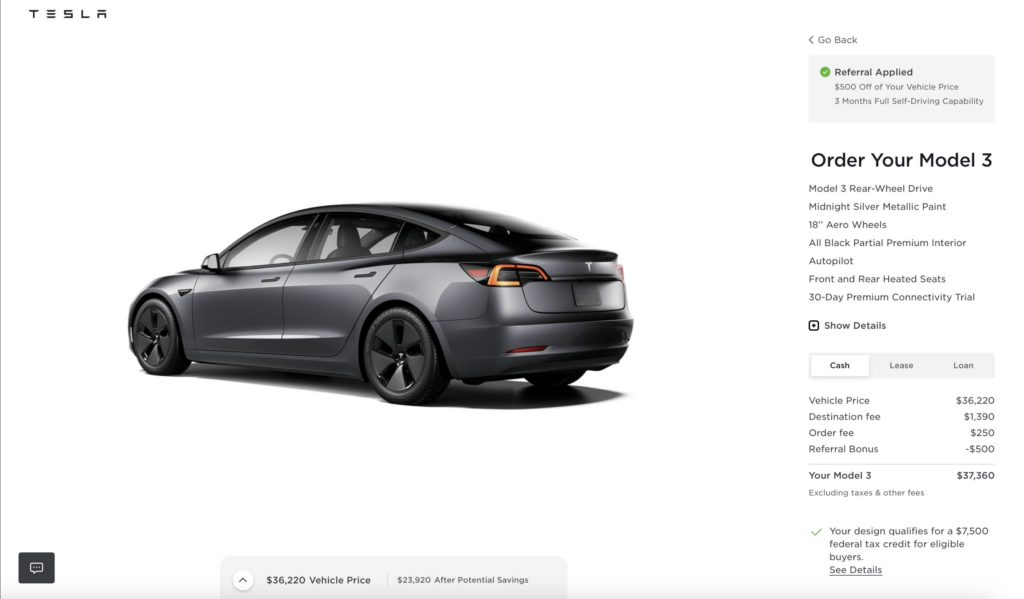 Guy bags himself a brand new Tesla Model 3 for less than ,000