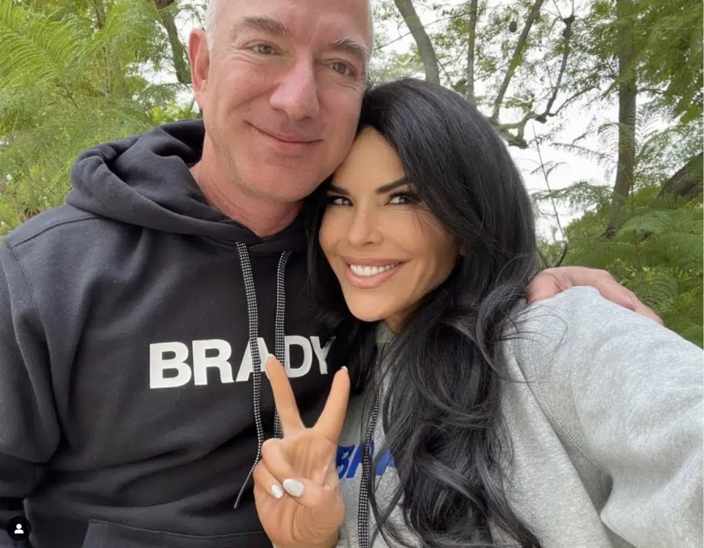 Jeff Bezos and girlfriend, Lauren Sánchez