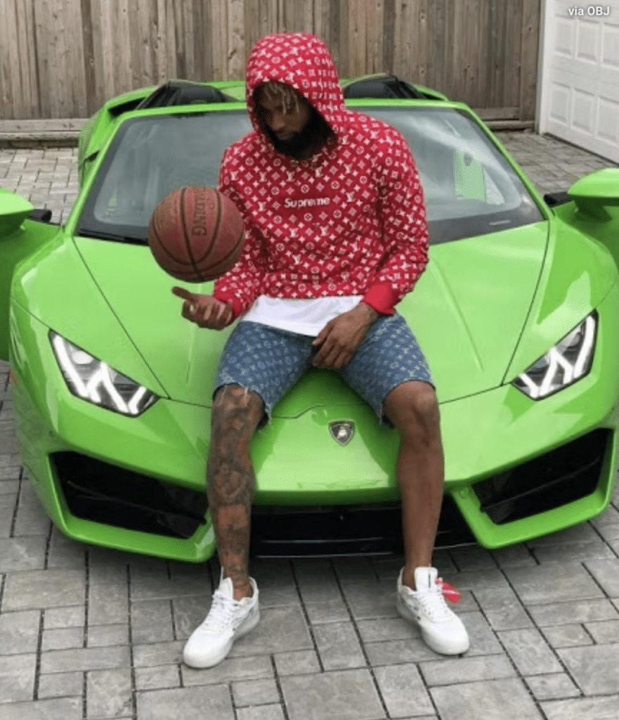 Odell Beckham Jr. Lamborghini Huracan Spyder