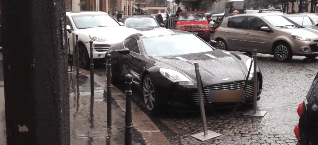 One of world's rarest luxury cars broke down