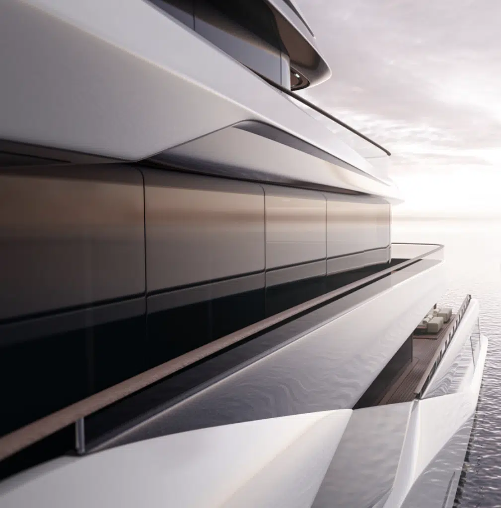 New superyacht concept is planned to be a sailing wellness resort