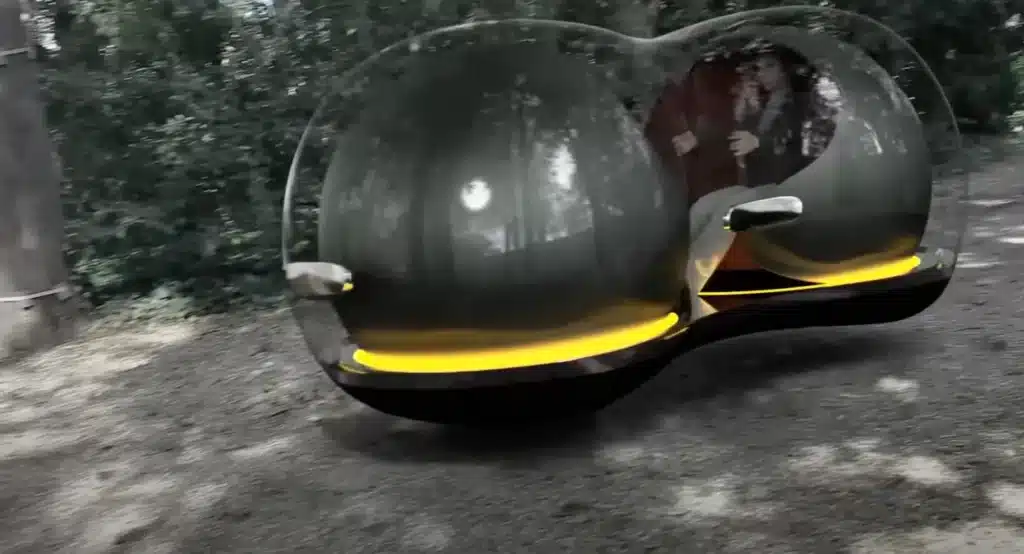 World's most futuristic car is a wheel-less marvel designed like a bubble