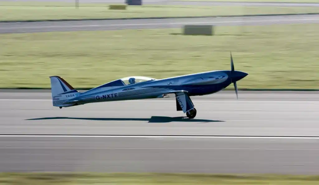 Rolls Royce Spirit of Innovation aircraft broke world electric speed record