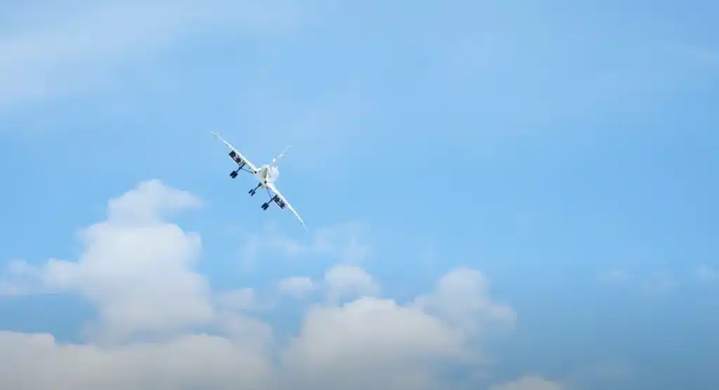 Only Concorde still flying is a giant hand-built RC version that can loop and roll