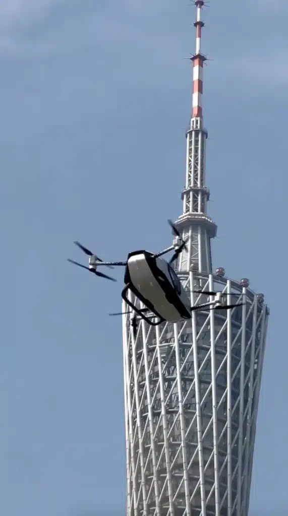 XPeng unveils breathtaking video of flying cars soaring above cities in latest update