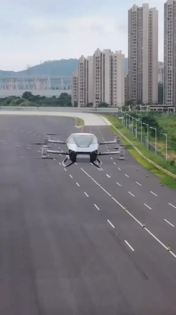 XPeng unveils breathtaking video of flying cars soaring above cities in latest update