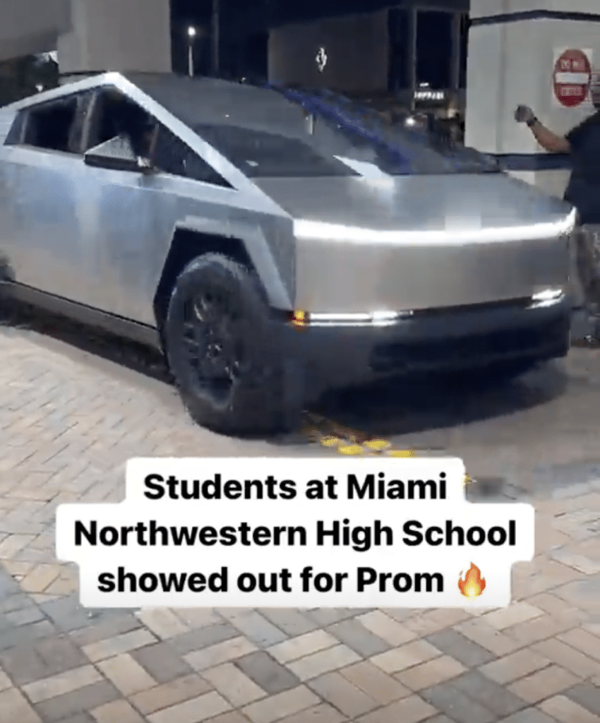 Students prom at Miami Northwestern High School 