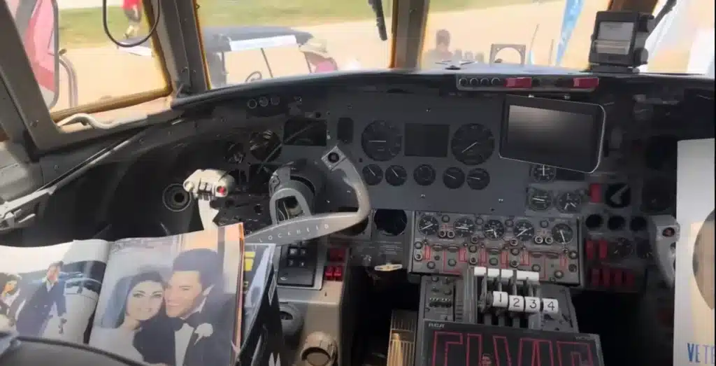 Take a glimpse inside Elvis Presley's jet-turned-motorhome