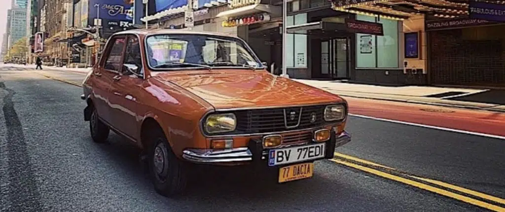 These images of a Dacia 1300 in NYC will never be repeated