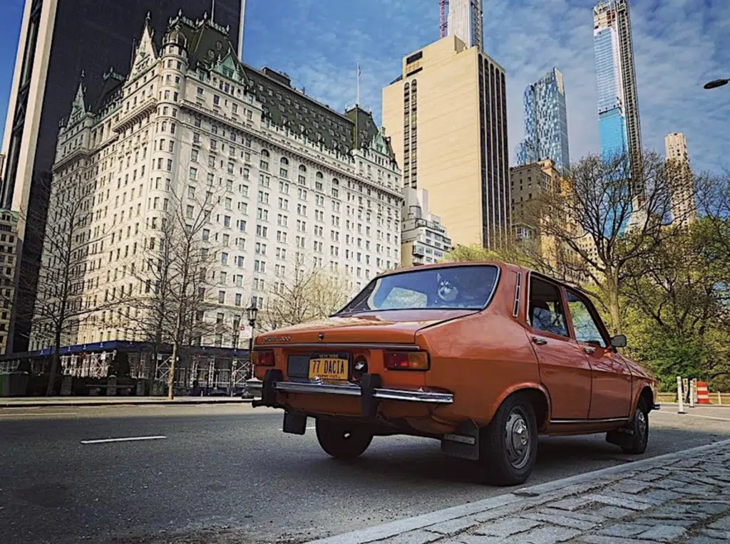 These images of a Dacia 1300 in NYC will never be repeated