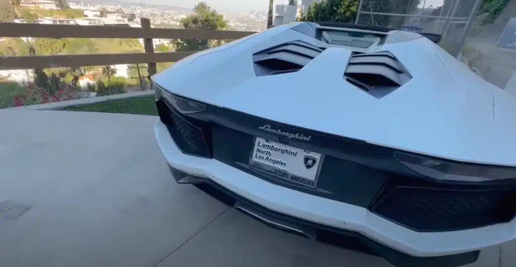 Abandoned Lamborghini Aventador