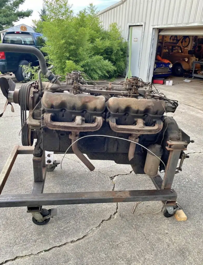 Another GM V1 engine was listed on castors for $2,900 in Ohio, before quickly being sold. 