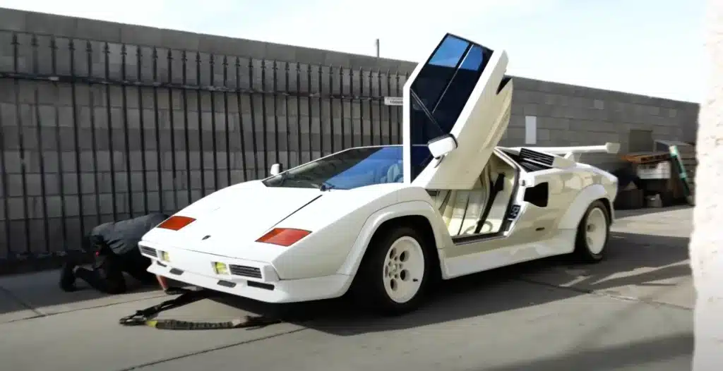 Man uncovers 'million dollar' Lamborghini Countach barn find