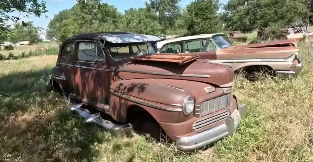 Man went to 'secret' US farm and found very rare barn finds