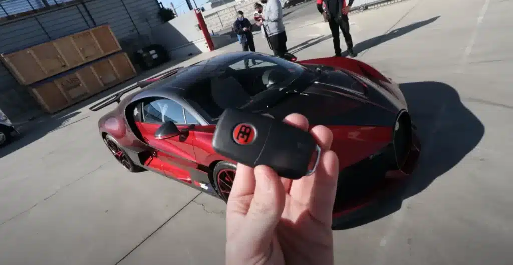 Oregon man who bought Bugatti Divo revealed how key is sent