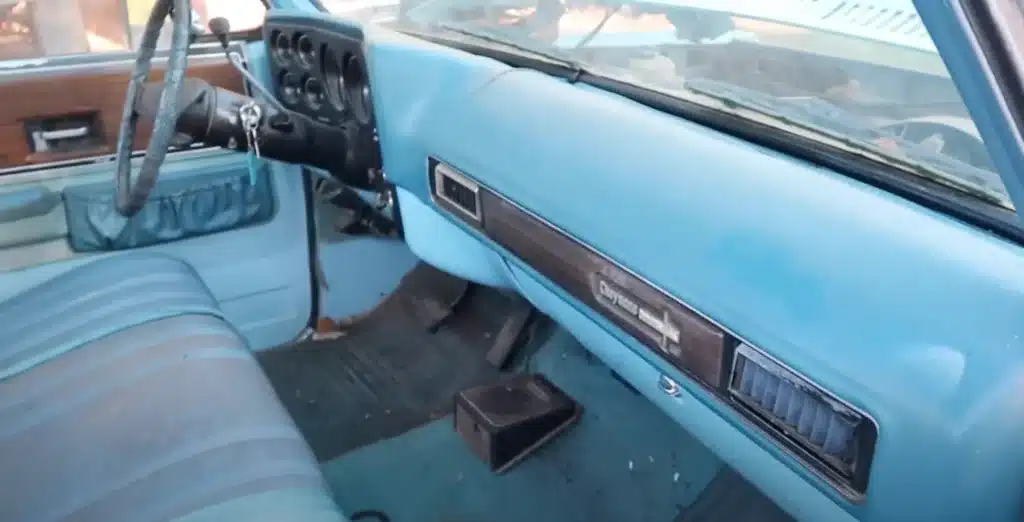 Extremely rare 1974 Chevy C10 truck discovered in barn find