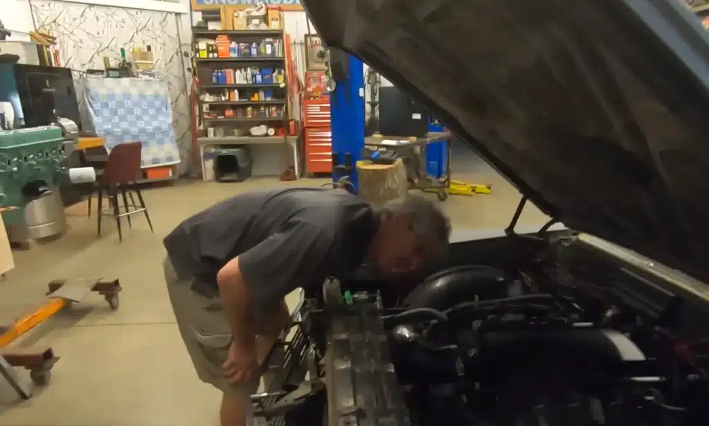 Guy surprises dad by renewing engine of 1966 Buick Skylark