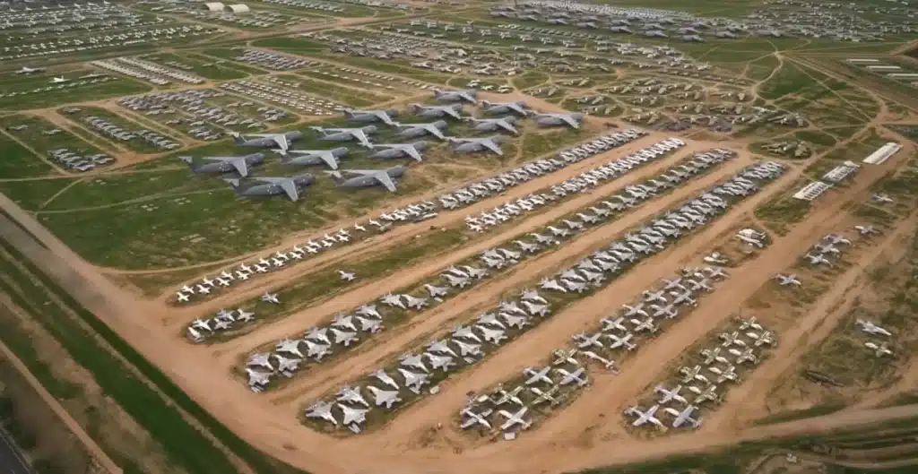 Unexpected fact about world's largest aircraft boneyard