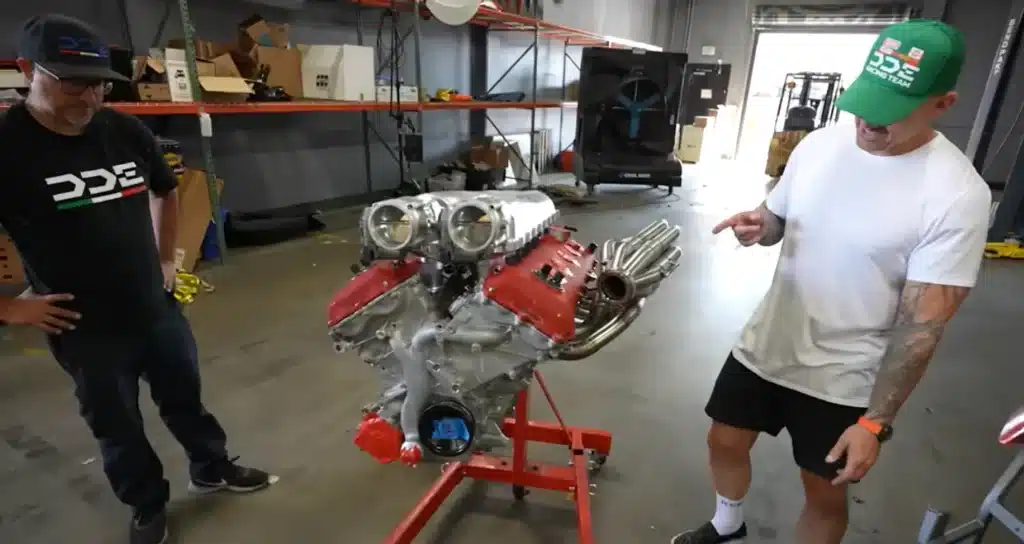 Turbo Ferrari F12 engine is 'world's most powerful V12'