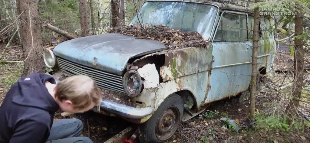 Mystery 1965 Opel Kadett Caravan abandoned 45 years ago