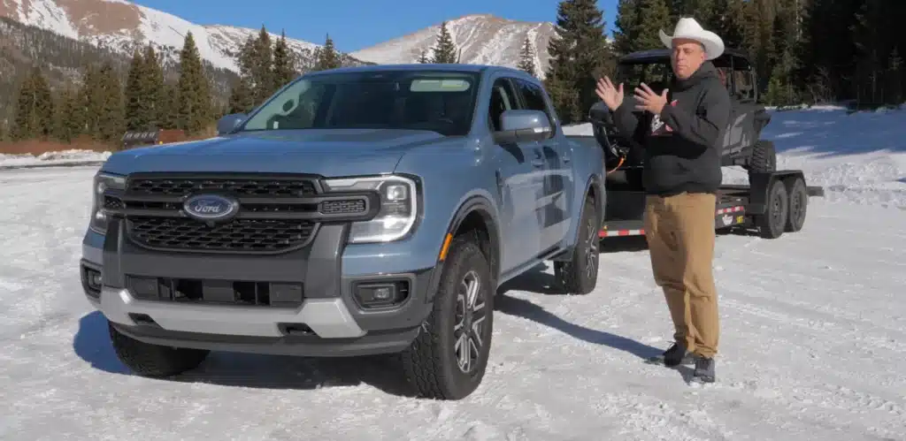 New Ford Ranger takes on 'world's toughest towing test'