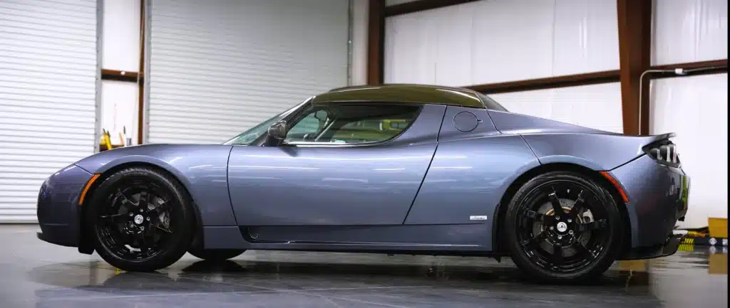 $35K non-charging Tesla Roadster bought & restored to $150