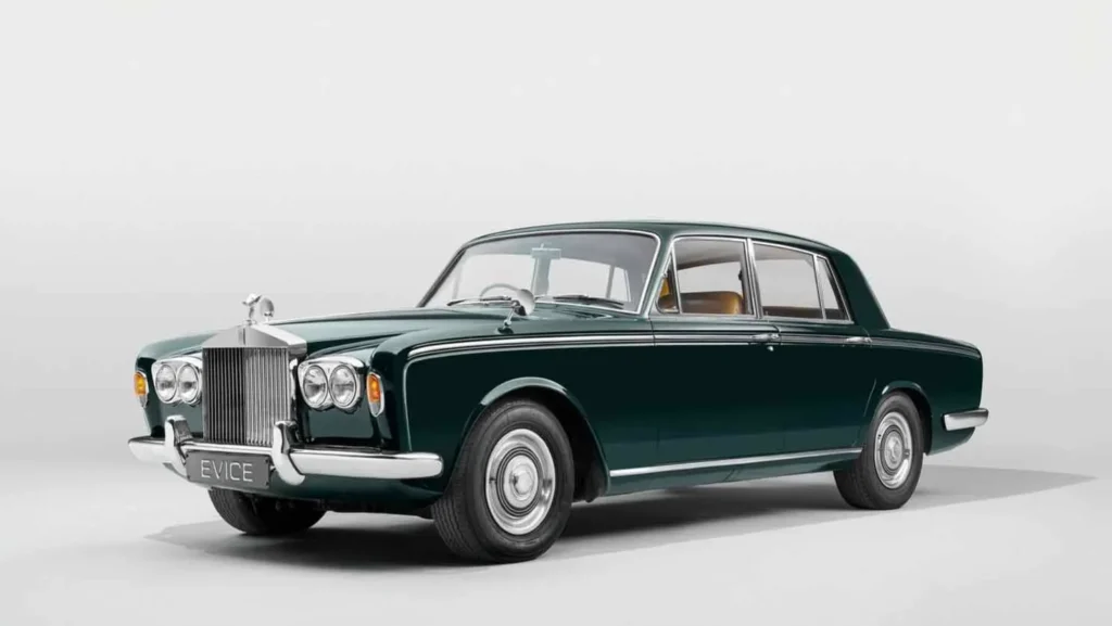 Converting Rolls-Royce Silver Shadow into cutting-edge electric EV