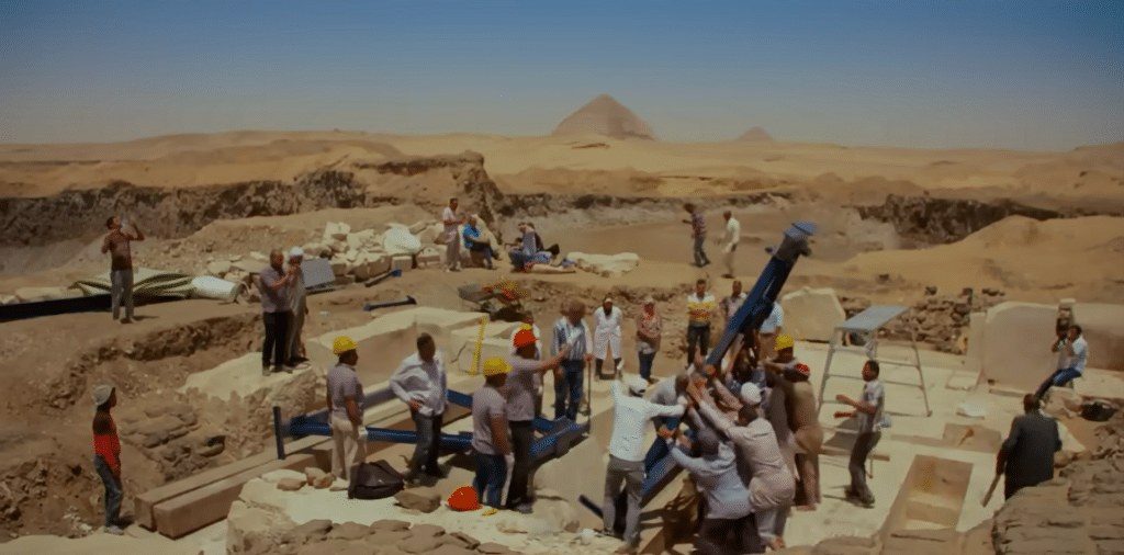 Archaeologists shocked after Ancient Egyptian pyramid opened