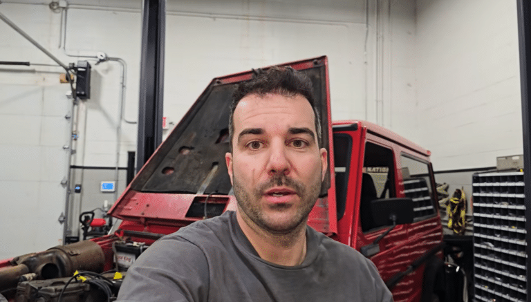 Man who rescued 80s G-Wagen restored it but one thing really didn't end well