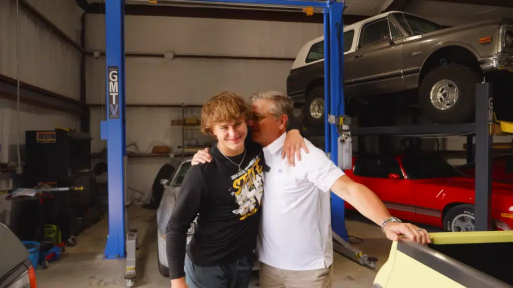 After delivering 17 classic cars, Texas dad surprises son with dream truck