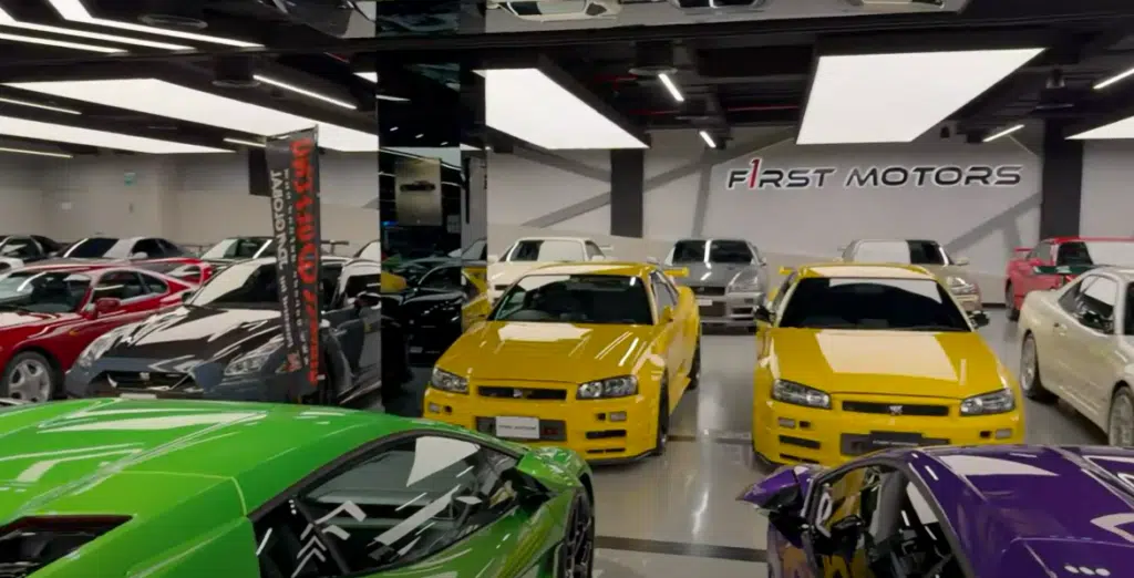 Every R34 color. Every spec. One jaw-dropping Dubai garage.
