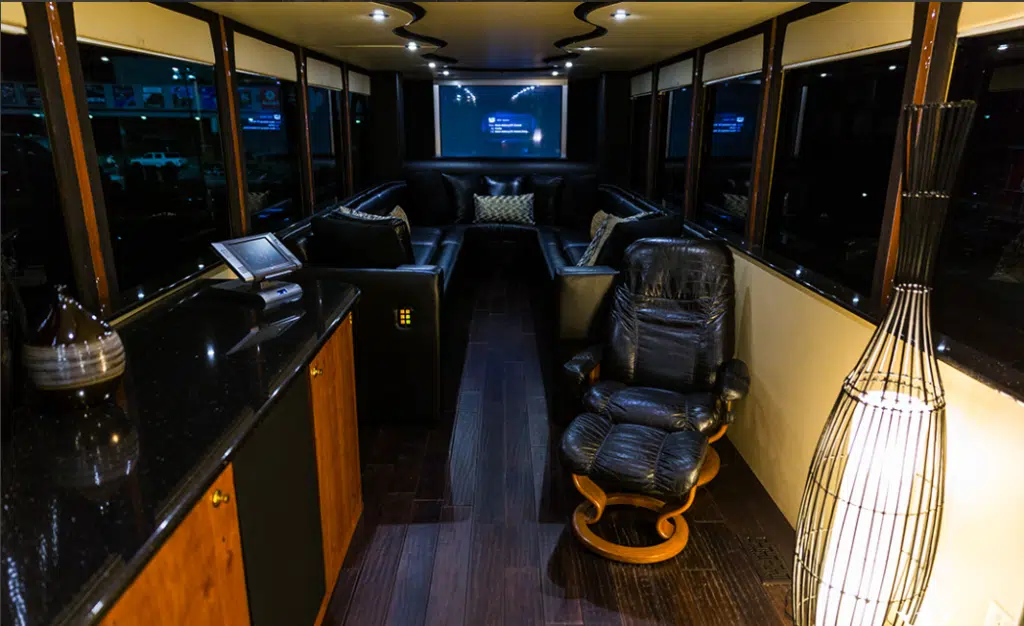 Mariah Carey's two-story, three-level $1.8M motorhome is a 'skyscraper on wheels'