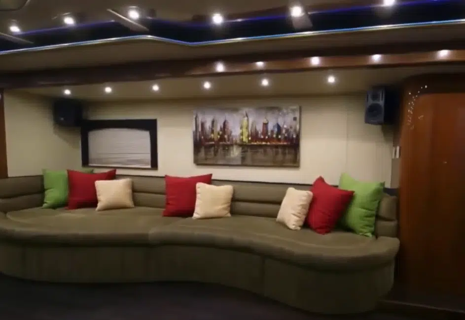 Mariah Carey's two-story, three-level $1.8M motorhome is a 'skyscraper on wheels'