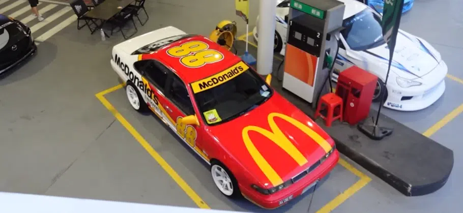 Malaysian car enthusiasts built an Initial D gas station and it’s pure JDM heaven