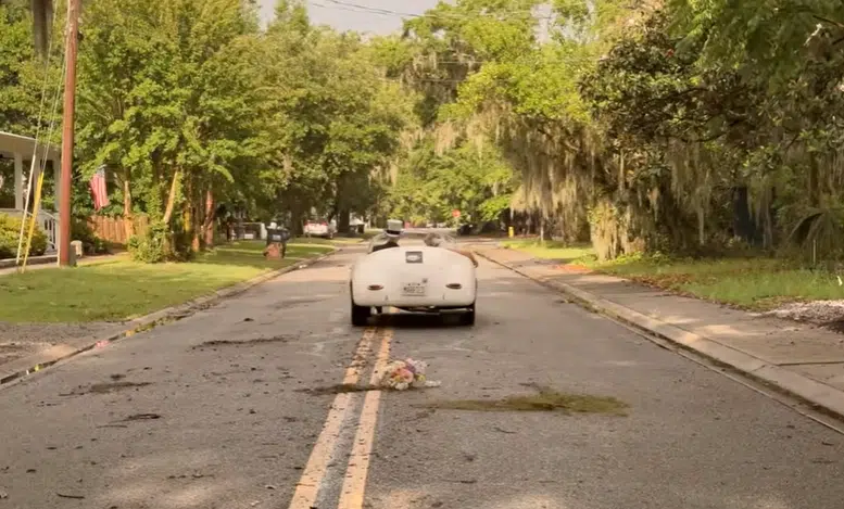 A South Carolina bride built her own Porsche 356 and used it for her special day