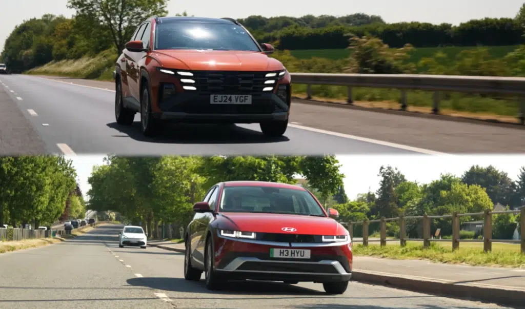 Hyundai electric and gas cars go head-to-head to see which is really cheaper on a 200-mile journey