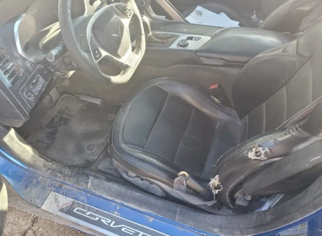 A farmer from Canada has put his 2016 Chevrolet Corvette to work by racking up almost 300,000 miles in nine years