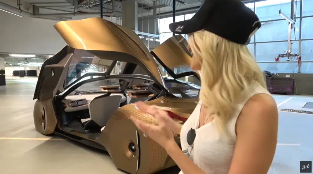 This BMW is so futuristic it has living skin that makes it look like it's alive