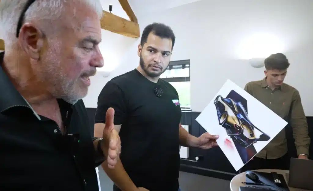 A YouTuber’s flooded P1 is being rebuilt into a bespoke P1 Evo with design input from McLaren P1 creator Frank Stephenson