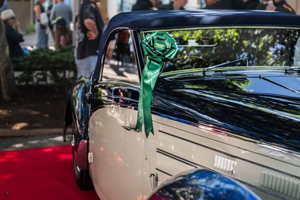 A rare Bugatti Type 57C Aravis Special drew attention at the Noosa Concours, celebrated for its rarity, racing history, and award-winning restoration