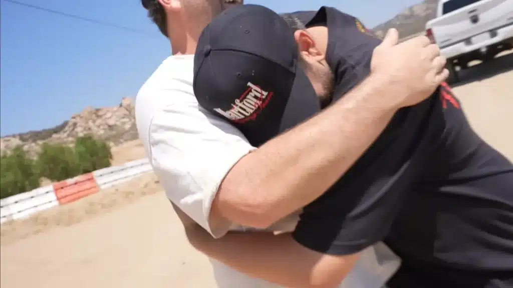 YouTuber surprises her employee with his dream build after buying rally car at auction