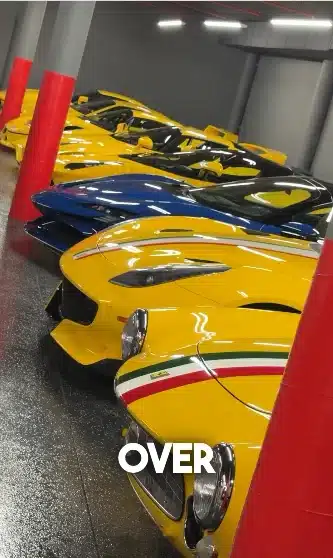 California Ferrari collector has several Ferrari garages with 100M in cars but isn’t in it for the money
