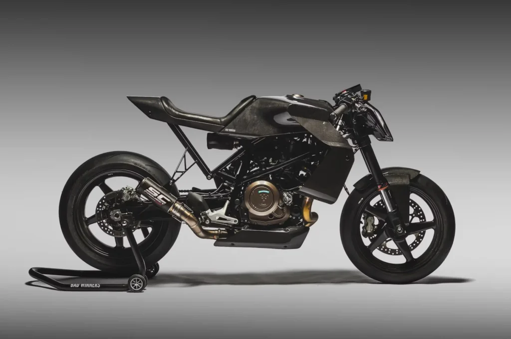A custom Husqvarna Vitpilen 701 owned by Charles Leclerc is up for auction, a rare Stage 4 motorcycle with unique upgrades and F1 star provenance