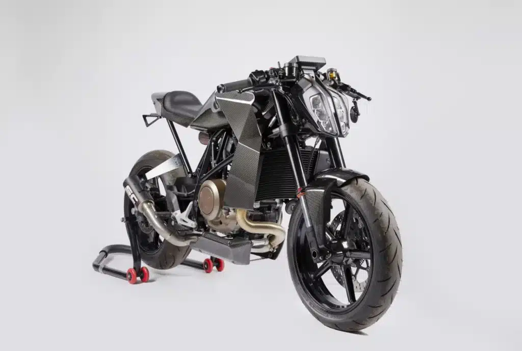 A custom Husqvarna Vitpilen 701 owned by Charles Leclerc is up for auction, a rare Stage 4 motorcycle with unique upgrades and F1 star provenance