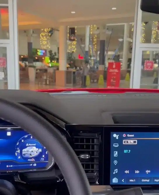 Shopping malls often have cars on display in showrooms or as exhibits, but have you ever wondered how they got there?