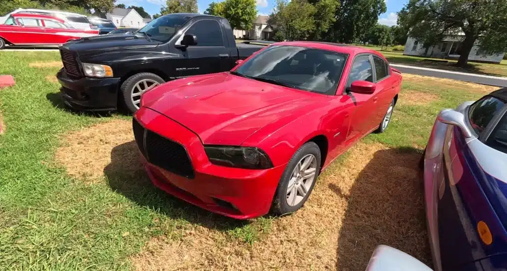 An Oklahoma teen faced a rare first car decision, test driving a Dodge Charger, Saab 9-3, Corvette, and more from his father’s collection