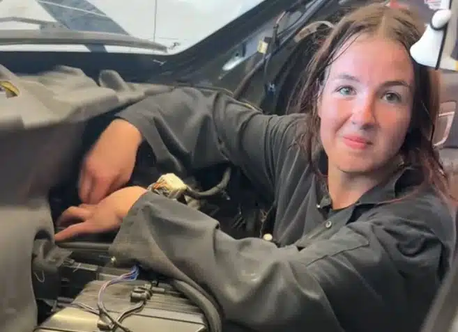 A mechanic apprentice turned a simple oil change on a RAM truck into a full dashboard removal after dropping a single bolt